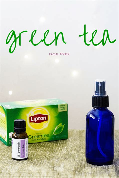 There is no need to tell you about the benefits of drinking green tea. Homemade Green Tea Toner ⋆ Homemade for Elle