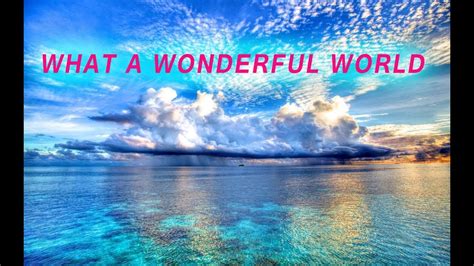 Song What A Wonderful World Cover Youtube