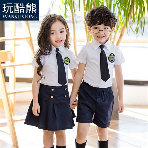Kindergarten Garden Uniform British Style Summer Class Uniform Japanese