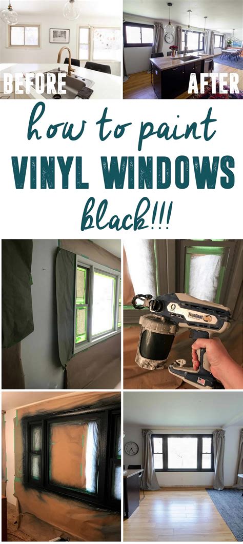 Can You Paint Vinyl Windows Black