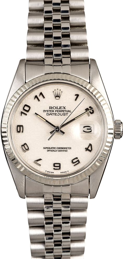 Rolex datejust 41 wimbledon stahl / gold oyster perpetual. Rolex Oyster Perpetual DateJust Stainless Steel 16014