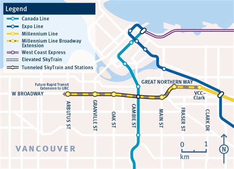These Are The 6 Stations Of The Broadway Subway In Vancouver Visuals