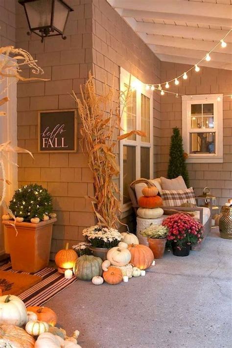 46 Elegant Fall Porch Decor Ideas For Your Home Fall