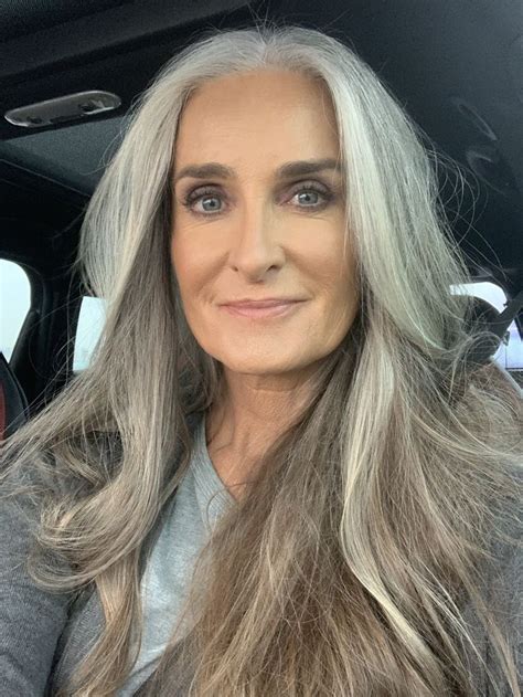 Pin By Radiant Empath On Gorgeous Grey Hair Long Gray Hair Natural