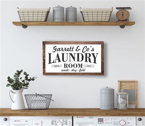 laundry room sign laundry room wall decor farmhouse style sign laundry wood sign wall sign