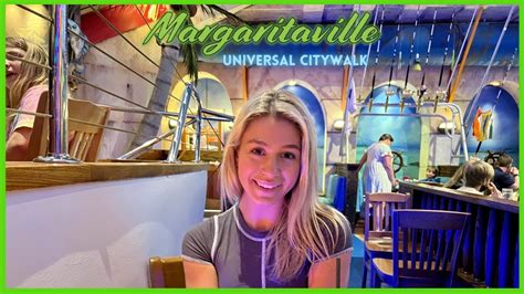 Universal Citywalk Margaritaville Restaurant Universal Orlando Youtube