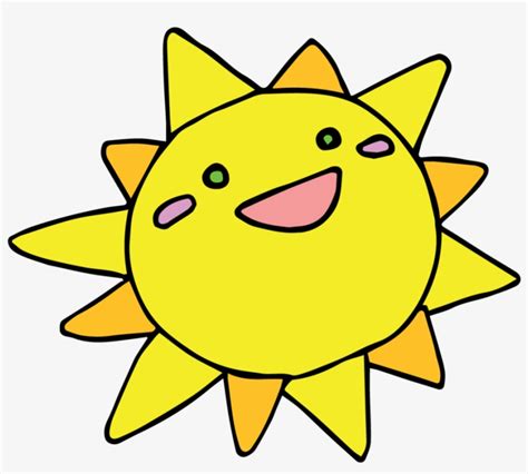 Sun Clipart Kawaii Animado Cartoon Sol Dibujos Png Transparent Png