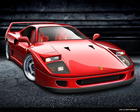 Ferrari F40s Profile › › Automotive Design Studio