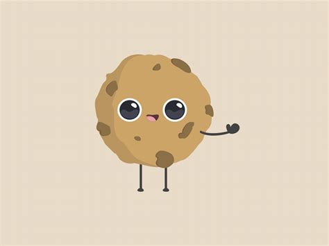 My First Animation Its A Cookie By Gokce Kurt On Dribbble