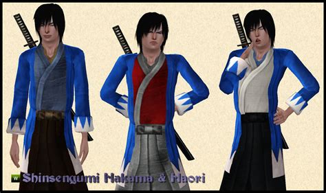 The Sims Resource Shinsengumi Hakama And Haori