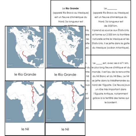 Les Grands Fleuves Du Monde Carte - les grandes fleuves du monde - nomenclature SCRIPT