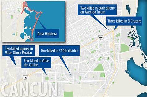 Mexico Cartel Wars Fourteen Murdered In Just 36 Hours In Cancun