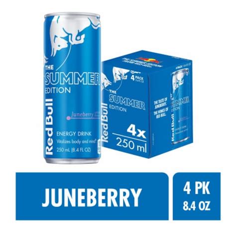 Red Bull Summer Edition Juneberry Energy Drink 4 Pk 84 Fl Oz Pick