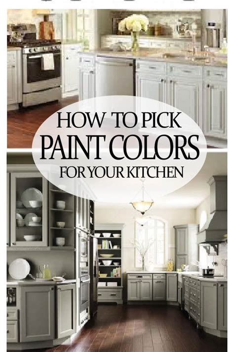 A muted green cabinet color adds depth and interest to the kitchen, while a butler sink and butcher block countertop adds a level of country chic. How to Pick Paint Colors for Kitchen Cabinets | Kitchen cabinet colors, Kitchen paint colors ...