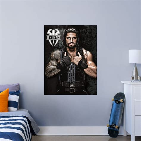 Fathead Wwe Roman Reigns Giant Officially Licensed Wwe Removable