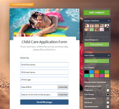 Web Form Builder Design Forms Online Formget