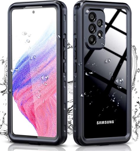 Hllhunkhe For Samsung Galaxy A53 5g Waterproof Case With Built In