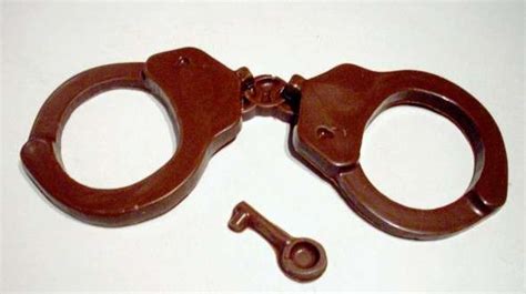 Deliciously Romantic Chocolate Handcuffs Chocolate Handcuffs