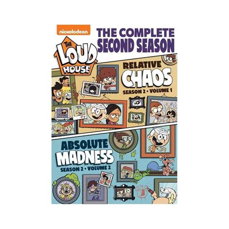 The Loud House The Complete Second Season Dvd2021 In 2022 Second