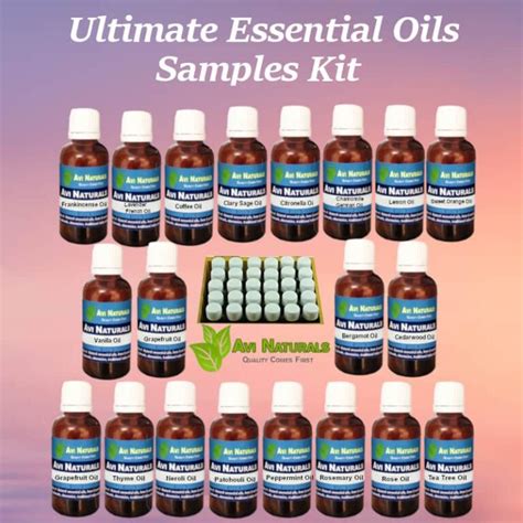 Ultimate Essential Oils Samples Kit Wholesale Supplier And Manufacturer