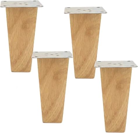 Solid Wood Sofa Legs Reliable Wooden Furniture Legs Square Tapered