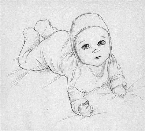 Pencil Drawings Of Baby Hands