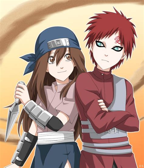 Gaara And Sari Gaara Personajes De Naruto Shippuden Personajes De