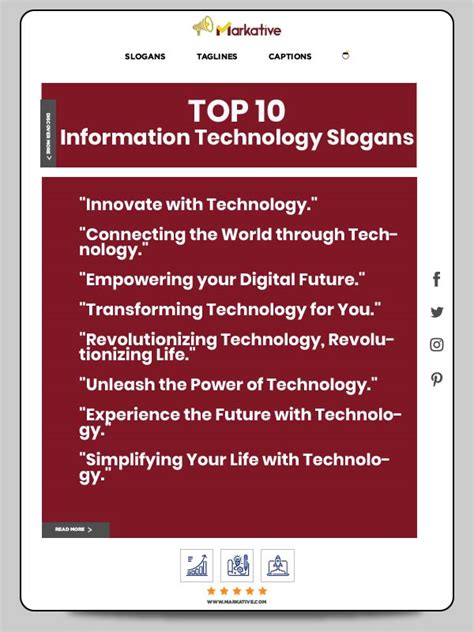 285 Best Information Technology Slogans That Stand You From Other