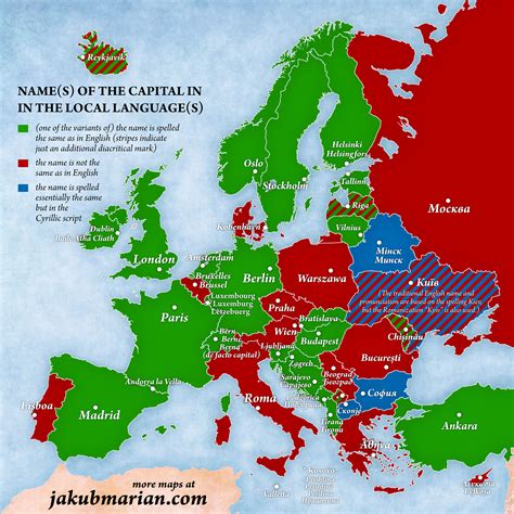 Europe Countries With Capitals Map Hot Sex Picture