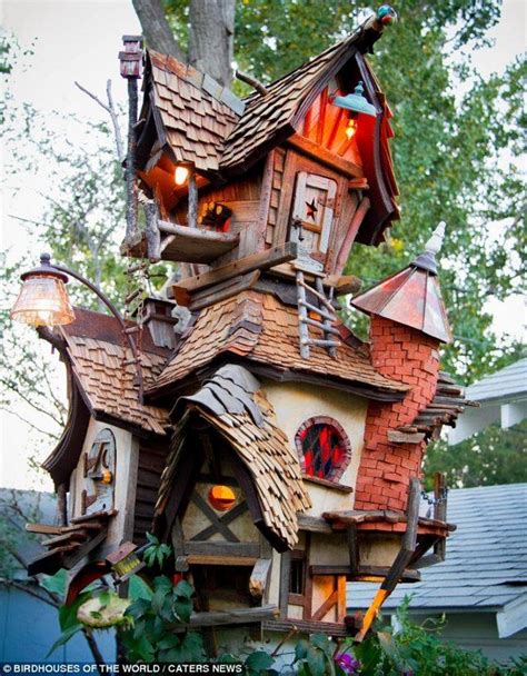 Choose Your Favorite Bird House Upcycle Art