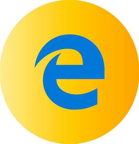 Aesthetic Microsoft Edge Icon