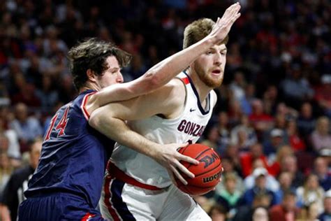 No 2 Gonzaga Wins 17th Wcc Title With 84 66 Win Over Gaels Wbal