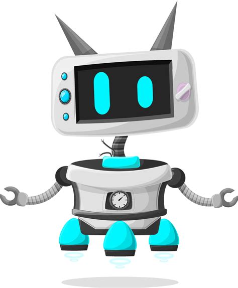 Vector Robot Character Set With Robots Cute Robot Png Clipart
