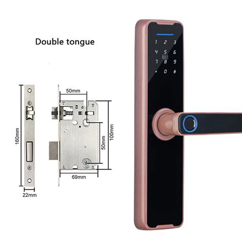 Tuya Home Wifi Smart Door Lock Biometric Fingerprint Smart Card Passwo
