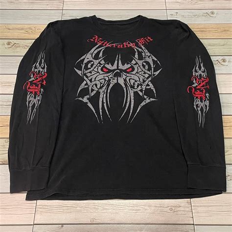 Skulls Rare Naturally Fit Y2k Affliction Style Longsleeve Grailed
