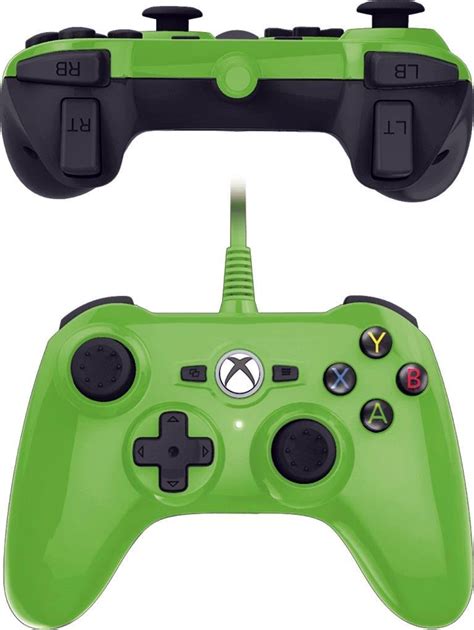 Buy Xbox One Xbox One Pc Wired Green Controller Powera