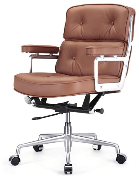 4.0 out of 5 stars 18. Italian Leather Office Chair, Brown - Contemporary - Office Chairs - by Meelano