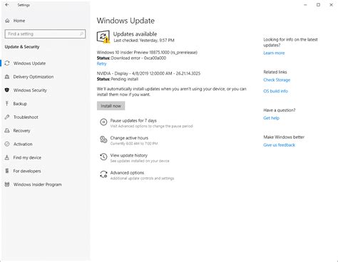 Installing Windows 10 Insider Preview 18875 1 Moisés Cardona