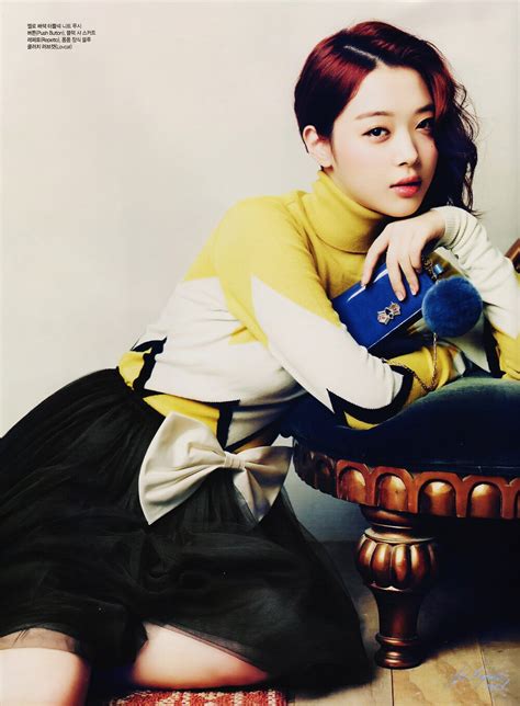 F X Sulli For Céci Magazine September 2013 Issue Kpopping