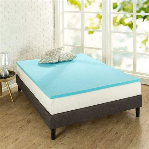 Foam mattress thicknesses start at three inches. Zinus 1.5 Inch Gel Memory Foam Mattress Topper,