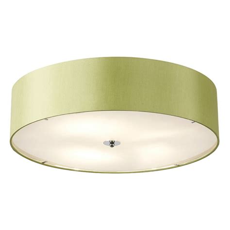 Endon Lighting Franco Franco 60gr Green Semi Flush Ceiling Light