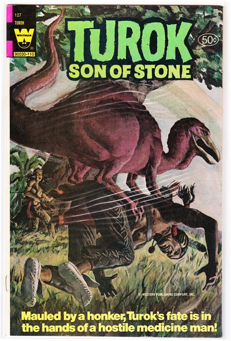 Turok Son Of Stone Printing Stone Comics Comic Book Cover