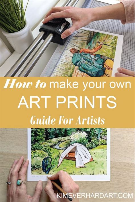 How To Make Your Own Art Prints Guide For Artist Business Owners