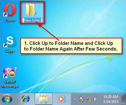 Windows default operating system rename? How to Rename a Folder in Windows 7 Computer