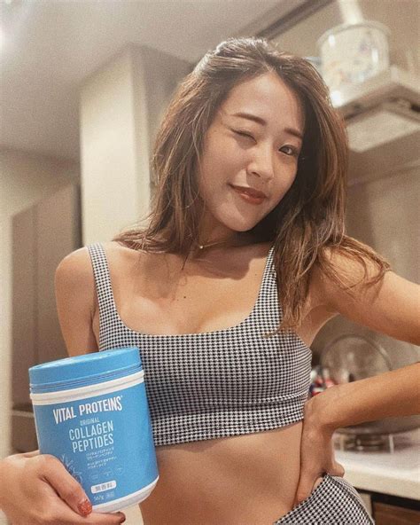 上野智子さんのインスタグラム写真 上野智子instagram 「女性のウェルネスライフを支えるアメリカ売上no 1コラーゲンブランド vitalproteins japan 🫶 溶け
