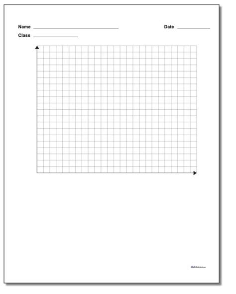 Download Single Quadrant 1 Per Page Graphing Paper For Free Single