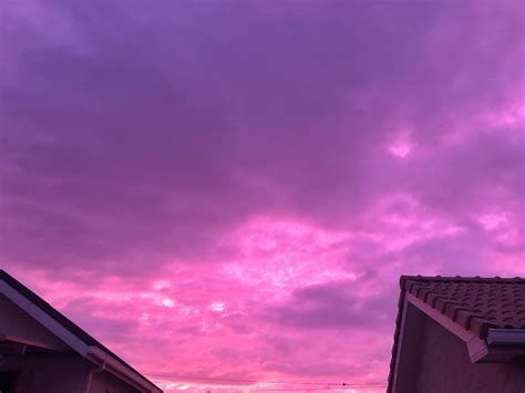 あらーとくん⚠️ 🅙 On Twitter Purple Sky Sky Aesthetic Beautiful Sky