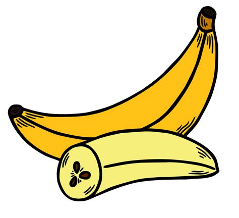Discover 87 Sketch Of Banana Fruit Latest Ineteachers
