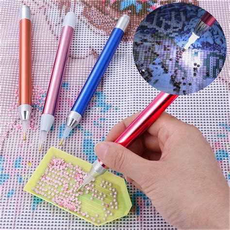 5d Diamond Painting Drill Pen Point Drill Stylus With Led Light