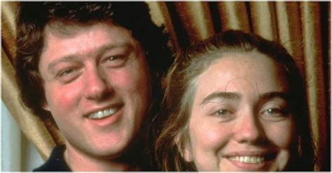 Bill Clinton Shares Loved Up Photo With Wife Hillary During Younger